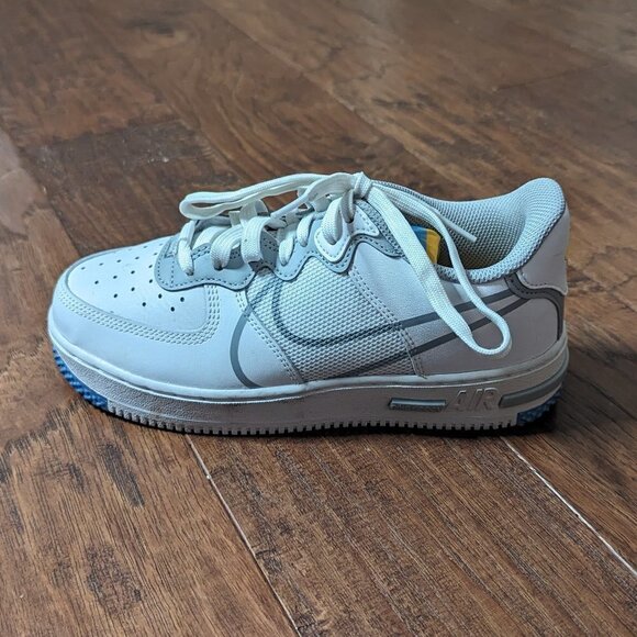 Nike Air Force 1 React D/MS/X 4Y - Picture 2 of 11